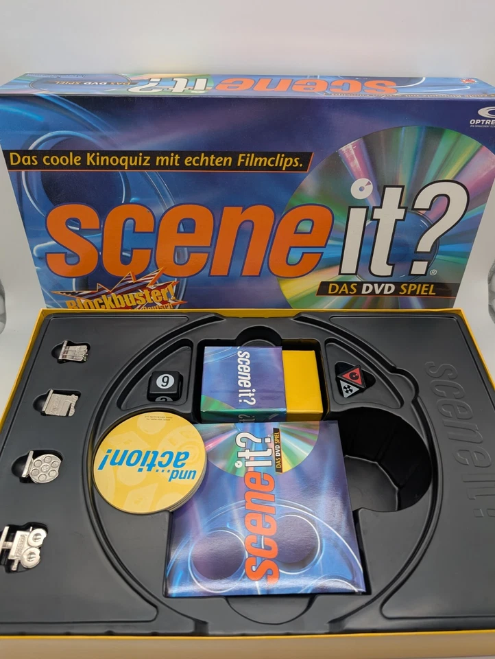Scene it? - Das DVD Spiel (Blockbuster Edition) Brettspiel Gesellschaftsspiel - Bild 2 von 4