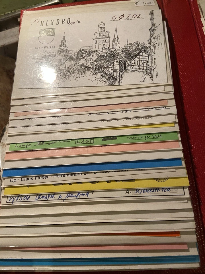 40 QSL Cards From 1980s  - Image 2 of 4