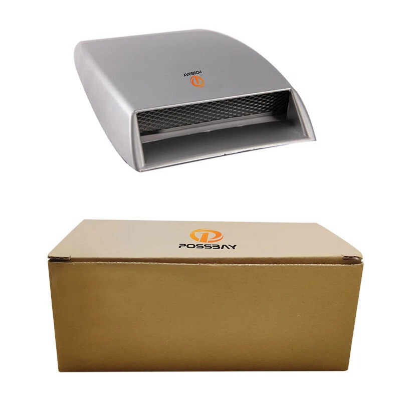 Capô decorativo para carro entrada de fluxo de ar capô colher adesivo de ventilação decoração de capa - Imagem 4 de 4