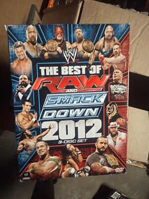 WWE: The Best of Raw and Smackdown 2012 (DVD, 2013, 3-Disc Set)    