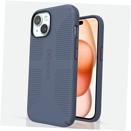 iPhone 15 Case - Built for MagSafe, iPhone 15/14/13 Mystery Blue/Faded Denim-image