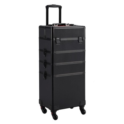Alu Schminkkoffer Make up Koffer Kosmetikkoffer Friseurkoffer Trolley BeautyCase