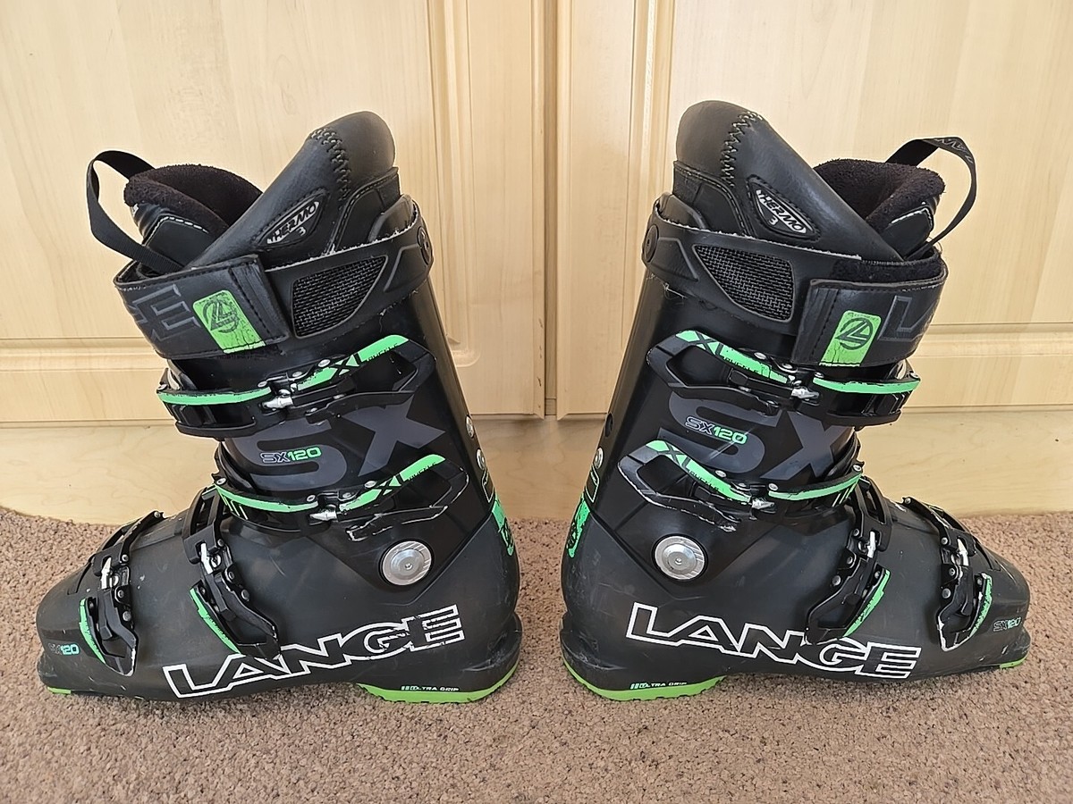 Lange SX 120 Ski Boots Mondo 27.5, 316 mm Outer Shell, Ultra