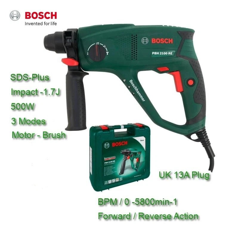 Bosch pbh 2100 re sale rotary hammer drill