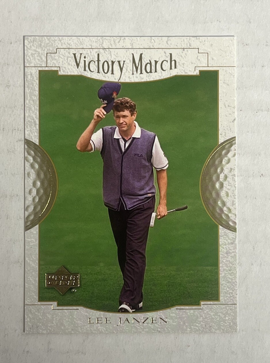 2001 Upper Deck #173 Lee Janzen Victory March