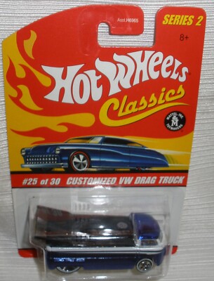 Hot Wheels Customized VW drag truck Blue | eBay