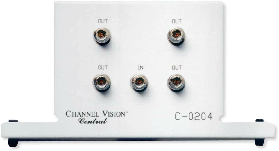 Channel Vision Vision 1 in/4 Out Passive Rf Splitter C-0204  - Image 2 of 2