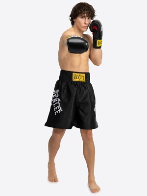 Benlee Boxing Shorts BONAVENTURE. S-3XL. schwarz. Boxhose, Boxen, Boxing, Boxer