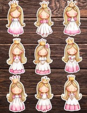 Little Princess Die Cut Vinyl Stickers Set Scrapbooking Laptop Water Bottle