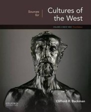 Sources for Cultures of the West: Volume 2: Since 1350 - Paperback - VERY GOOD