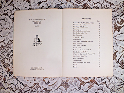 The Brownie Book By Ailsa Brambleby 1966 Paperback Girl Guides - Picture 4 of 14