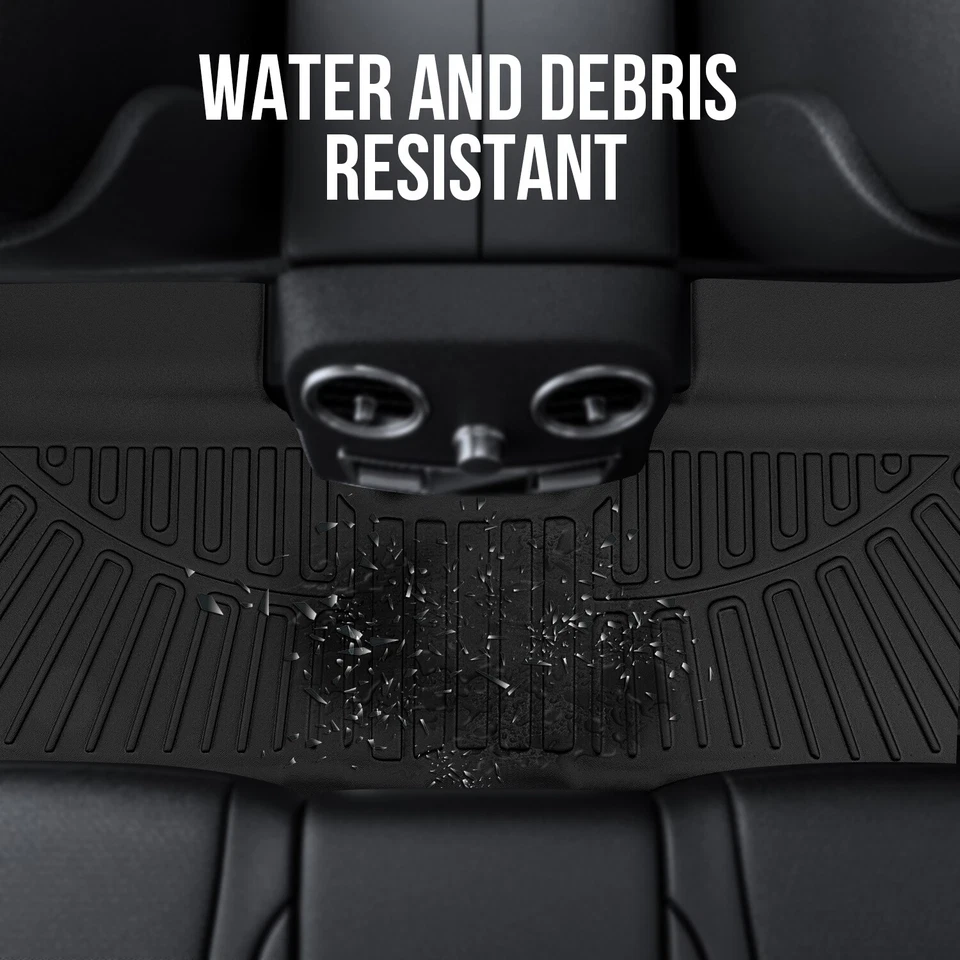 Heavy Duty Floor Mats & Cargo Liner For 2018-2025 Chevrolet Equinox All Weather - Image 4 of 4