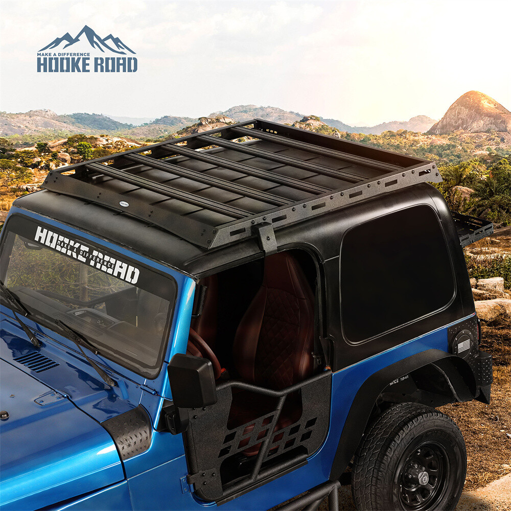 Overland Aluminum Roof Rack Cargo Carrier for 1997-2006 Jeep
