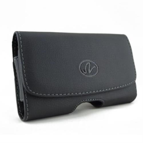 Horizontal Leather Holster Case Pouch For Samsung Galaxy S6 active G890 - Picture 1 of 2