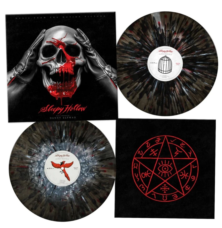 Sleepy Hollow - Original Motion Picture Music - 2x Colored Vinyl LP - Image 3 of 4