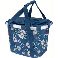 KLICKfix Reisenthel Bikebasket Gartenblau Fahrradtasche Klickfix-Kompatibel.