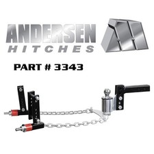 Andersen No-sway Weight Distribution Hitch 4 Droprise 2.0 Ball 4-38 Frames