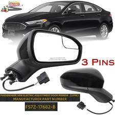 Right Passenger Side Mirror for Ford Fusion 2016 2017 2018 2019 2020 2021 2022