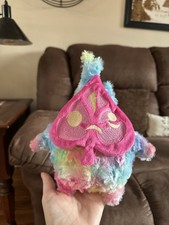 Artist made Handmade OOAK  tye dye korok Zelda Video Game Inspired  plush -
