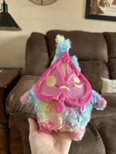 Artist made Handmade OOAK   tye dye korok Zelda Video Game Inspired   plush -
