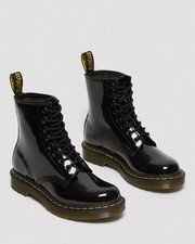 Image of RRP £170.00 DR Martens 1460 Patent Lamper Women Mens lace UK 6.5 11821011