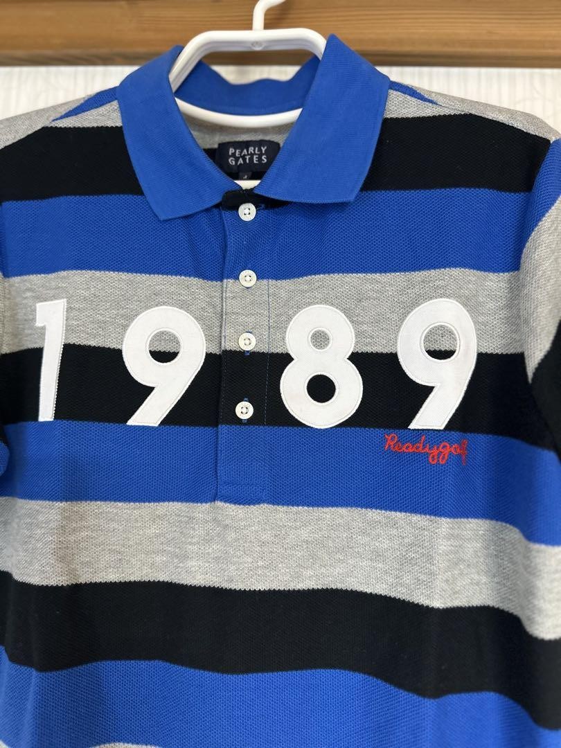 PEARLY GATES I Love Golf ポロシャツ 1989 Pearly Gates ポロシャツ ホワイト 1989 - メルカリ