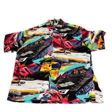 Vintage Jams World Hawaiian Aloha Shirt LARGE