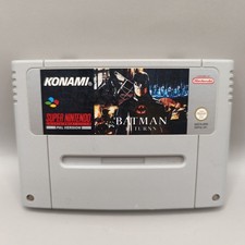 Batman Returns Super Nintendo Game SNES
