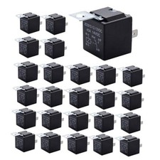 25 Pack 12V 40/30A 5-Pin SPDT Automotive Relays  Automotive relays support