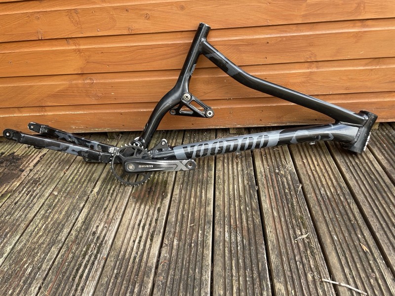 Voodoo Canzo Frame Parts with SRAM Crank Set. Crank Arms. 170mm