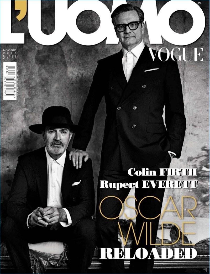 L'UOMO VOGUE Magazine November 2017 COLIN FIRTH Rupert Everett SEALED New