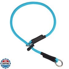 Martingale Dog Collar   High-Strength Nylon Slip Collar Dog Training Rope wit