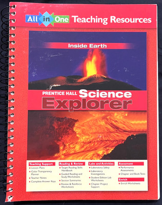 5th - 8th - SCIENCE EXPLORER - INSIDE EARTH - Teaching Resources (All in One)