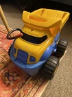 Vintage 1996 Tonka No Remote Control Dump Truck Yellow Blue Plastic Not Working