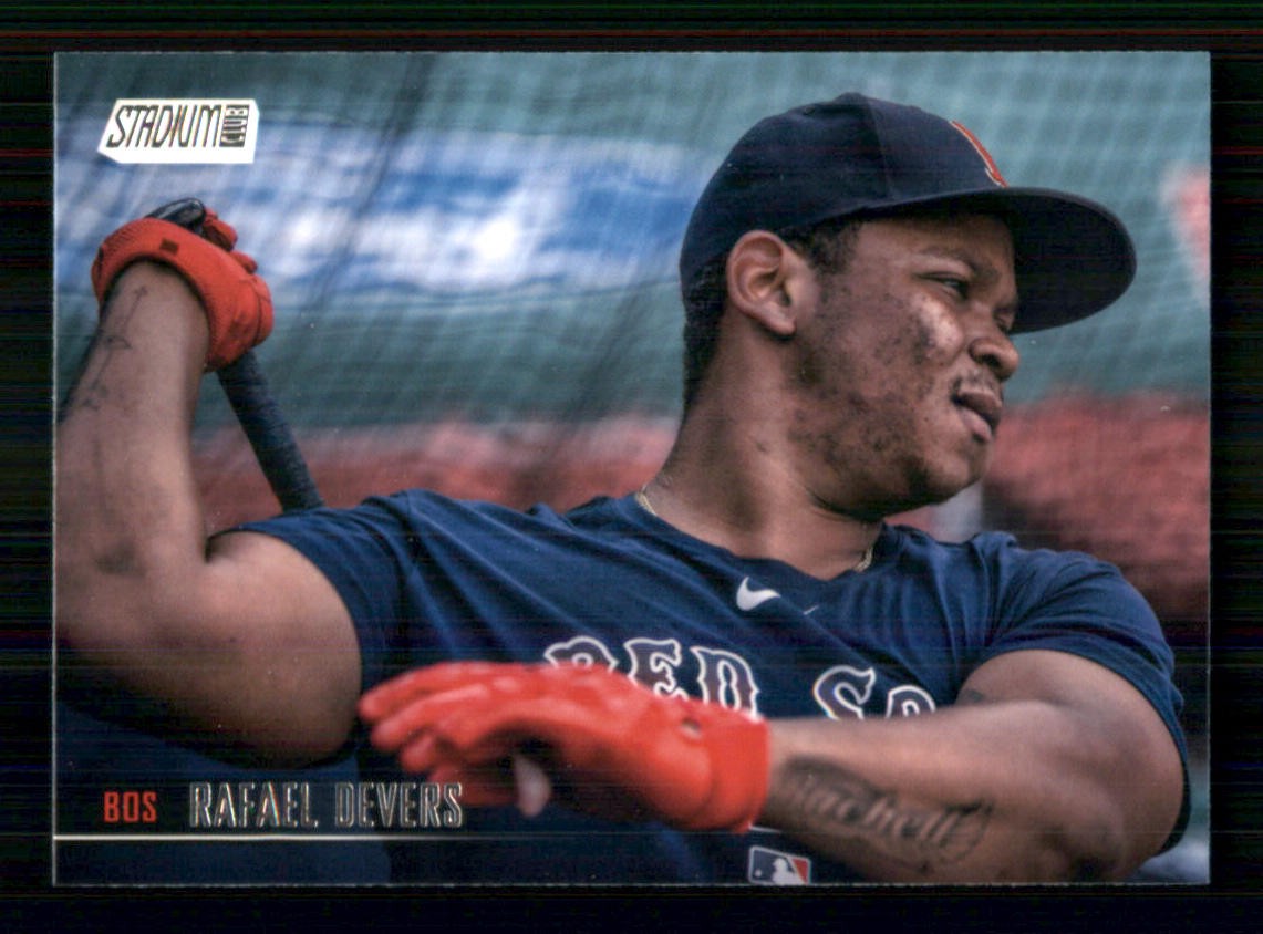 2021 Stadium Club Image Variation #8 Rafael Devers Boston Red Sox 67161