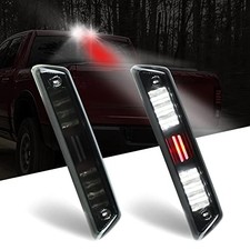 LED Third 3rd Brake Light Rear Cargo Lamp Assembly High Mount Stop Smoke Lens