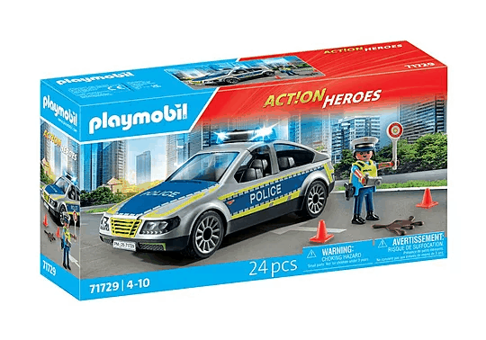 Playmobil Action Heroes 71729 Police Patrol Car for Children Ages 4-10