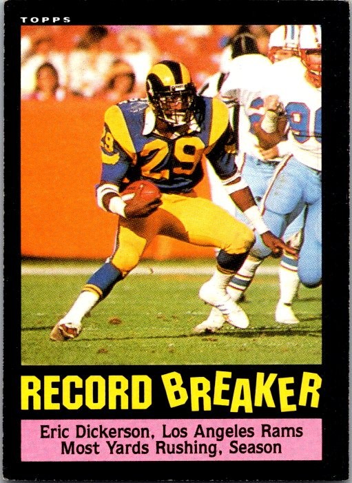 1985 Topps #2 Eric Dickerson