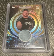 2025 WWE UNIVERSE Road Dogg Jesse James Mat Relic #/99 