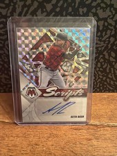 2022 Mosaic Baseball Seth Beer Auto Building Blocks