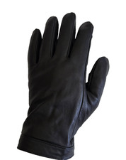 EXPRESS Men  s Leather Winter Driving Gloves Elasticized Snap Cuff New Black