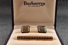 Near mint, Burberry traditional style cufflin...