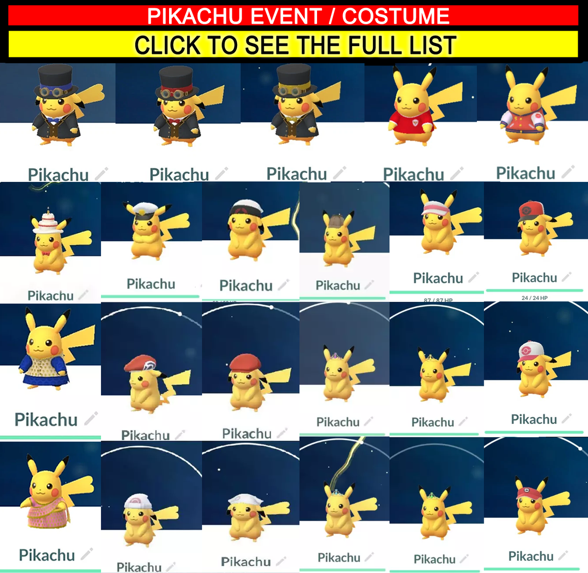 Pikachu Costume Theme Exclusive Festival Limited Edition Celebration Event  Fest