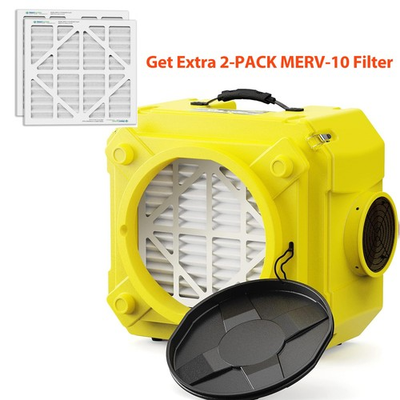 #ad ALORAIR CleanShield HEPA 550 CFM Air Scrubber Purifier Cleaner 10 Years Warranty $496.98
