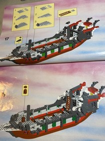 Lego 6286 Skull&rsquo;s Eye Schooner 100% Complete With Instructions - Nice Condition!