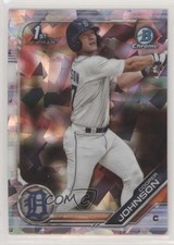 2019 Bowman Chrome Draft Sapphire Edition Cooper Johnson #BDC-200 5fu