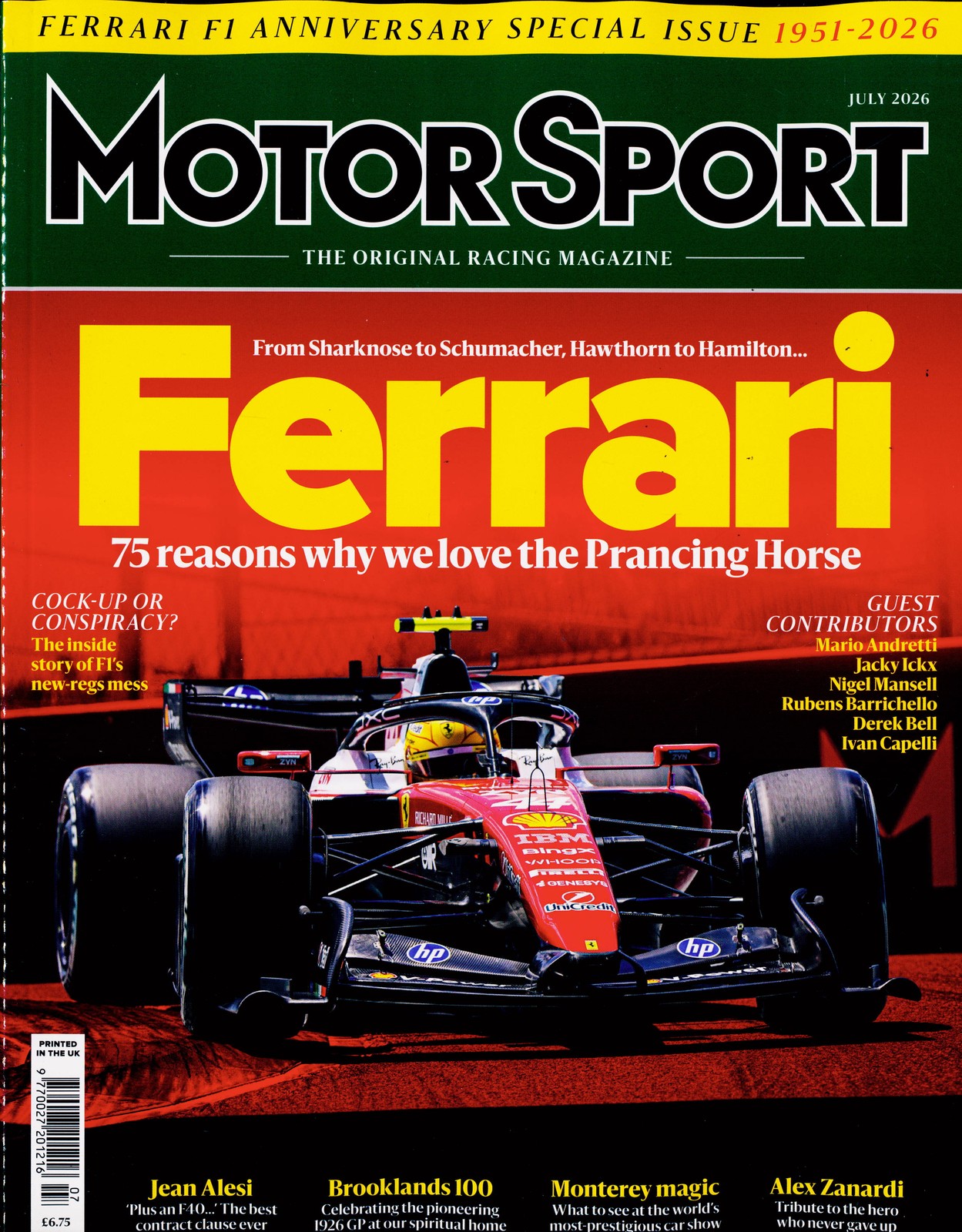 MOTOR SPORT MAGAZINE JUL 26