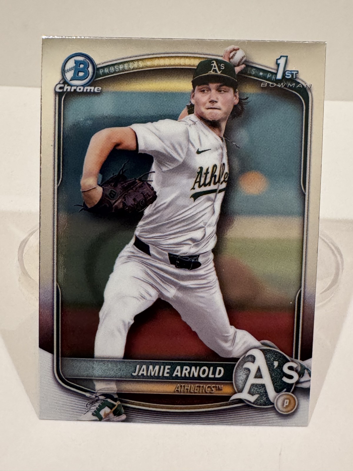 2025 Bowman Draft - Chrome Jamie Arnold #BDC-30 (RC)