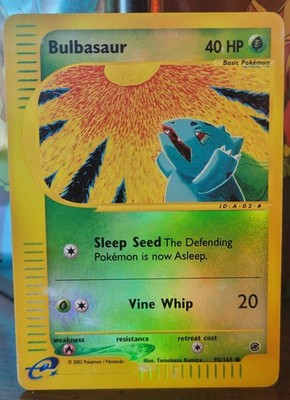 Bulbasaur 095/165 Expedition Base Set Reverse Holo 