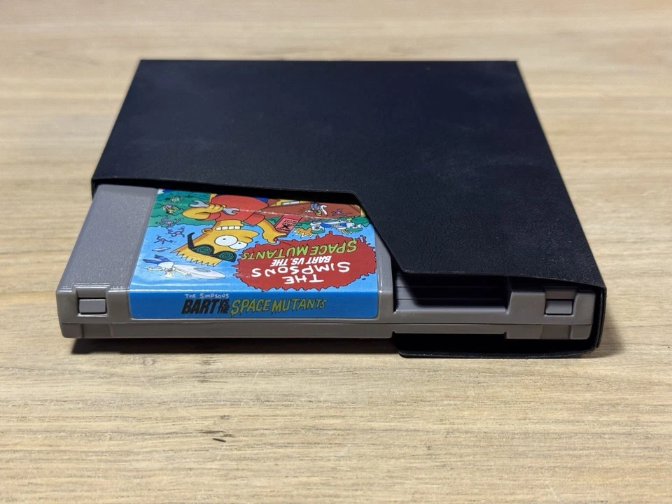 The Simpsons: Bart vs. The Space Mutants - Nintendo NES - 1991 TESTED w/Sleeve - Image 4 of 4